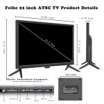 Feihe 22-Inch 1080p LED Widescreen HDTV