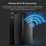 Acer Aspire TC-1780-UA92 Desktop | 13th Gen Intel Core i5-13400 Processor | 8GB 3200MHz DDR4 | 512GB M.2 SSD | SD Card Reader | Intel Wi-Fi 6E AX211 | Windows 11 Home, Black