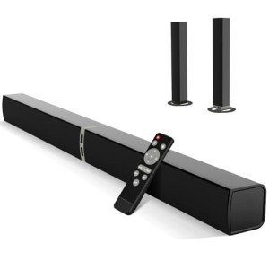 MZEIBO Bluetooth Sound Bar for Smart TVs