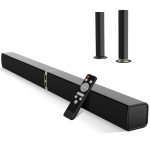 MZEIBO Bluetooth Sound Bar for Smart TVs