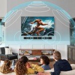 MZEIBO Bluetooth Sound Bar for Smart TVs