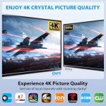 Long Range Digital TV Antenna - 4K/1080p Support