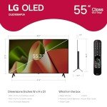 LG 55-Inch OLED Smart TV with Alexa 2024