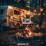 SYLVOX 15.6'' Portable Waterproof Smart TV