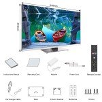 SYLVOX 24-Inch 12V Smart TV with WiFi