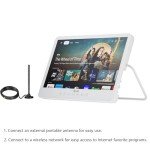 SYLVOX 15.6'' Portable Waterproof Smart TV