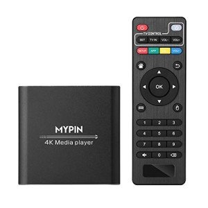 4K Media Player with Remote Control and HDMI