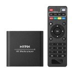 4K Media Player with Remote Control and HDMI