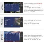 AGPTEK 4K HDMI Media Player with Remote Control