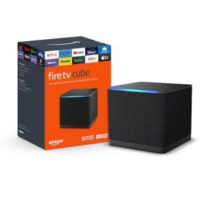 Fire TV Cube with Alexa, 4K Ultra HD