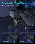 KeiBn Laptop Cooling Pad, Gaming Laptop Cooler 2 Fans for 10-15.6 Inch Laptops, 5 Height Stands, 2 USB Ports (S039)