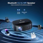 4K Wifi & Bluetooth Projector with Streaming Apps
