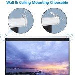 Manual Pull Down HD Projector Screen - 84