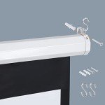 Manual Pull Down HD Projector Screen - 84