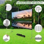 100" 16:9 Portable 4K Projection Screen