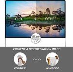 100" 16:9 Portable 4K Projection Screen
