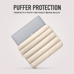 Vandel - The Original Puffy Laptop Sleeve 13-14 Inch Laptop Sleeve. Beige Laptop Sleeve for Women. Carrying Case Laptop Cover for MacBook Pro 14 Inch Sleeve, MacBook Air Sleeve 13 Inch, iPad Pro 12.9