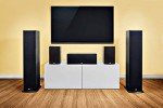 Polk Audio T15 Home Theater Speakers - Black Pair