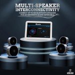 Portable Bluetooth Speaker Set with Deep Bass