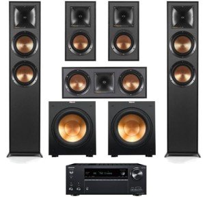 Klipsch 5.2 Home Theater System with Floorstanding Speakers