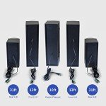 Bobtot 5.1 Surround Sound Speaker System with Subwoofer