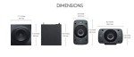 Logitech Z906 500W Computer Speakers, Black