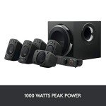 Logitech Z906 500W Computer Speakers, Black