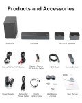 ULTIMEA TV Surround Sound System & Subwoofer