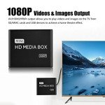 Mini HD Media Player with Remote Control