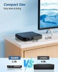 Compact HDMI Mini DVD Player with Remote