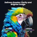 FUDONI 1080P Outdoor Projector with WiFi and Bluetooth