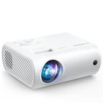 CLOKOWE Mini Projector 1080P Full HD Portable