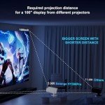 Salange HY300PRO Mini 4K Smart Projector