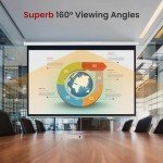 Pyle 72-Inch Manual Pull-Down Projector Screen