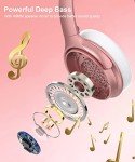 INFURTURE Rose Gold Wireless Noise Cancelling Headphones