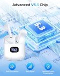 Bluetooth 5.3 Wireless Earbuds with LED Display