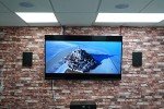 Rockville RockSlim Black 5.25" Wall Mount Speakers