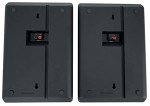 Rockville RockSlim Black 5.25" Wall Mount Speakers
