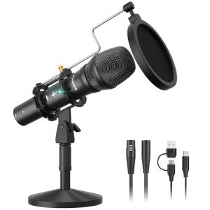 MAONO HD300T USB/XLR Dynamic Podcast Microphone Kit