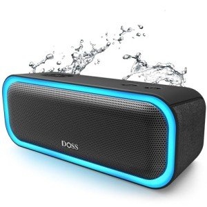 DOSS SoundBox Pro Bluetooth Speaker - IPX6 Waterproof
