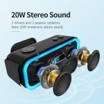 DOSS SoundBox Pro Bluetooth Speaker - IPX6 Waterproof