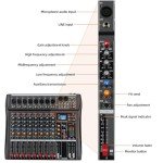 Depusheng DX8 8-Channel USB Audio Mixer