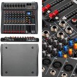 Depusheng DX8 8-Channel USB Audio Mixer