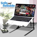 Pyle Adjustable Dual Laptop Stand - Ergonomic Design