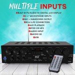 Pyle 750W Wireless Bluetooth Home Audio Amplifier