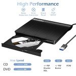 Portable USB 3.0 CD/DVD Drive for Laptops