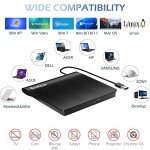 Portable USB 3.0 CD/DVD Drive for Laptops