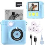 Kids Instant Print Camera - Fun for Ages 3-12