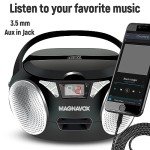 Magnavox MD6924 Portable CD Boombox with Radio