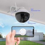 EZVIZ 360° Outdoor WiFi Security Camera with Night Vision